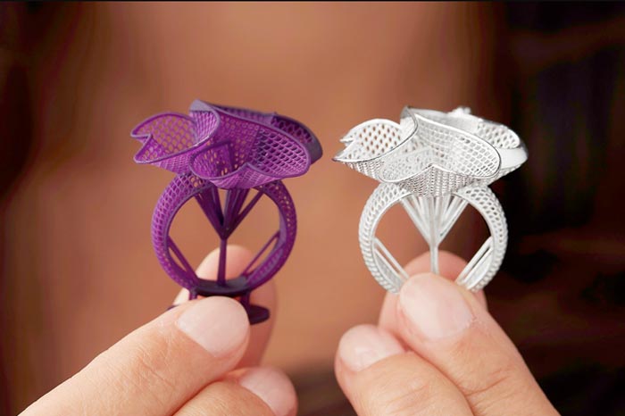 پرینتر سه بعدی جواهرات